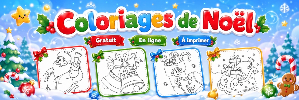 🎄Noël - Coloriages gratuits pour les enfants ! 🎄Noël - Coloriages gratuits pour les enfants !