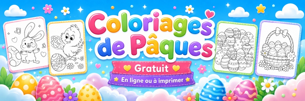 đŁPâques - Coloriages gratuits pour les enfants ! đŁPâques - Coloriages gratuits pour les enfants !