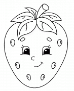 Fraise - coloriage n° 1134