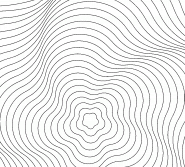 Spirales hypnotiques (mandala noir & blanc) - coloriage n° 1163