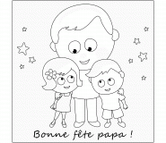 Bonne fête Papa ! - coloriage n° 163