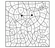 LOVE (coeur de la Saint-Valentin) - Coloriage Magique