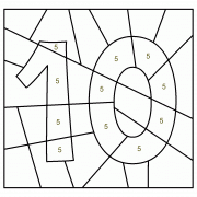 Le nombre 10 à découvrir pas à pas - Coloriage Magique (jeu en ligne)