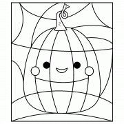 Petite citrouille d'Halloween - Coloriage Magique (jeu en ligne) Petite citrouille d'Halloween - Coloriage Magique (jeu en ligne)