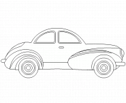 Voiture - coloriage n° 299