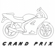 Moto GP - coloriage n° 320