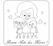 Bonne Fête des Mères ! - coloriage n° 325