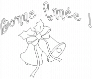 Bonne Année ! - coloriage n° 425