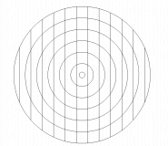 Mandala hypnotique - coloriage n° 466