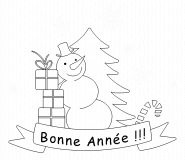 Bonne année !!! - coloriage n° 485