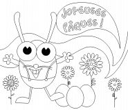 Joyeuses Pâques ! - coloriage n° 494