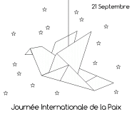 21 septembre, la journée de la Paix ! - coloriage n° 649