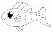 Poisson « Porte-épée » (ou « Xipho ») - coloriage n° 799