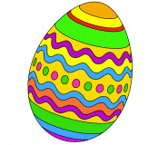 Coloriage Oeuf de Pâques | Coloriage à imprimer gratuitement ou à faire en ligne !