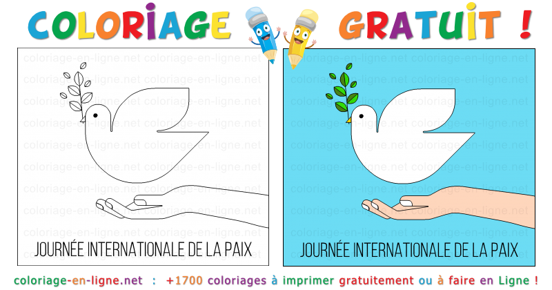 Coloriage Journ e Internationale De La Paix Coloriage Imprimer Ou Coloriage Journ e Internationale De La Paix Coloriage Imprimer Ou