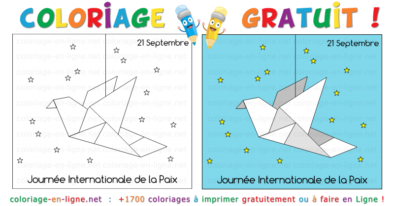 Coloriage 21 Septembre La Journ e De La Paix Coloriage Imprimer Coloriage 21 Septembre La Journ e De La Paix Coloriage Imprimer